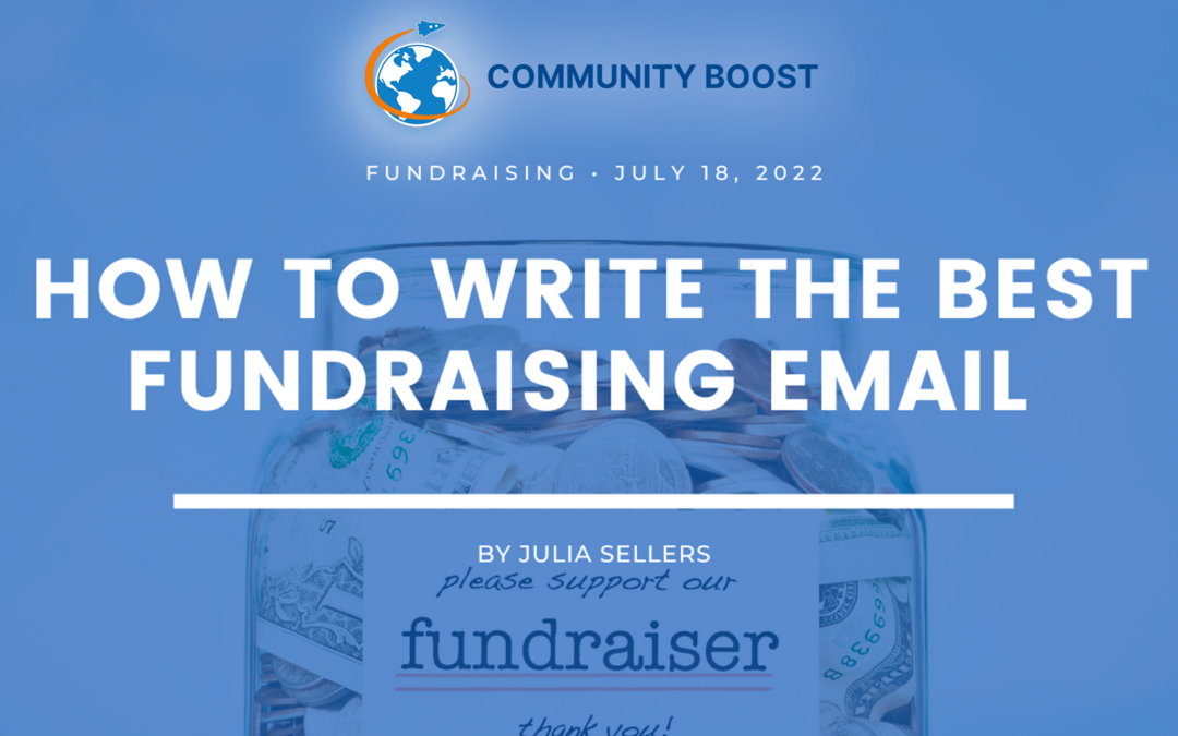 How to Write the Best Fundraising Email